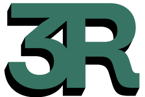 3r collective logo (green)